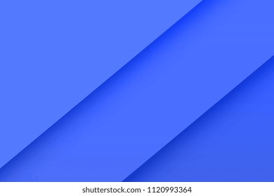 Abstract light blue overlap paper layer paper style background. Vector iilustration