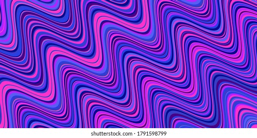 Resumen de la plantilla vectorial rosa, azul claro, con cintas dobladas geométricas. Líneas irregulares de mármol. Antecedentes de onda texturizada para presentación, para diseño web y de aplicaciones, diseño para su negocio