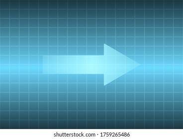  Abstract light blue of polygonal net wall background.Technology glitter arrow screen texture illustration of graphic design at modern.