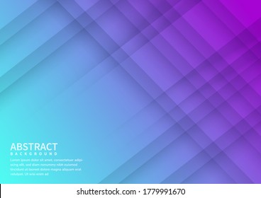Abstract light blue, purple, background diagonal with shadow. You can use for ad, poster, template, business presentation. Vector illustration