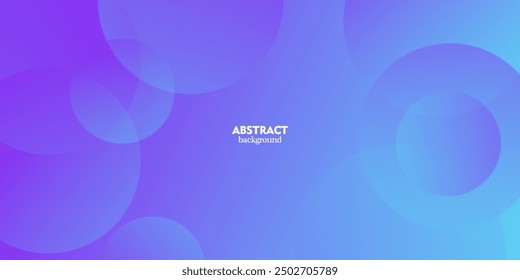 Abstract light blue and purple background with circle pattern. Vector illustration