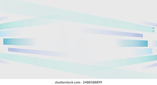 Abstract light blue purple gradient geometric shapes motion on white background. Modern bright square shape graphic design. Overlapping simple style geometry element. Suit for poster,