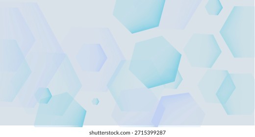 Fondo Abstractas del elemento del patrón del hexágono del gradiente púrpura y blanco claro. Diseño de geometría superpuesta. Concepto gráfico hexagonal de estilo simple moderno. Ilustración vectorial