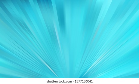 Abstract Light Blue Radial Stripes Background