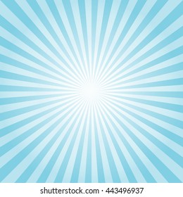 Abstract Light Blue Rays Background Vector Stock Vector (Royalty Free ...