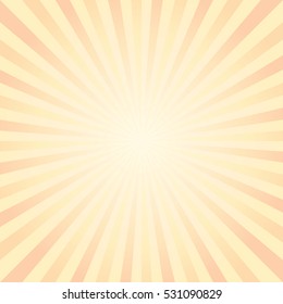 Abstract light Blue rays background. Vector