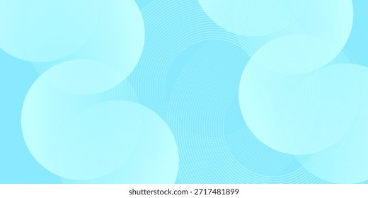 Abstractas azul claro, fondo de color celeste con Formas geométricas modernas. líneas de diseño de luz de Ilustración vectorial