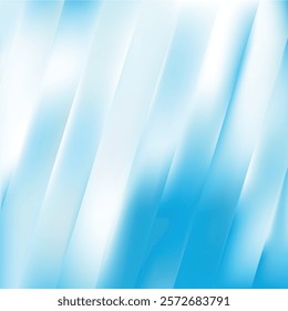 Abstract Light Blue Stripes Background Design