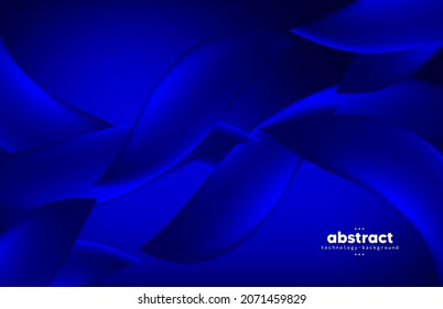 Abstrakte hellblaue, wirbellose Mesh-Farbverlauf-Digitaltechnologie, Design-Hintergrund und Bildschirmhintergrund, Banner-Hintergrund, Vektorgrafiken

