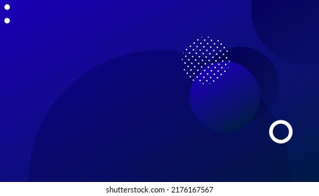 fondo de moda azul claro abstracto. Papel de escritorio creativo en círculo. Composición de formas de degradado abstracto de moda. Vector Eps10. Plantilla de página de inicio