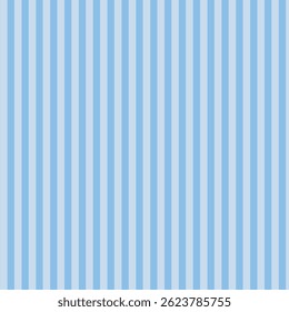 Abstract light blue vertical striped background with evenly spaced pastel lines
