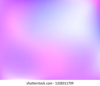 Abstract light blue violet bright blured gradient background. Vector llustration