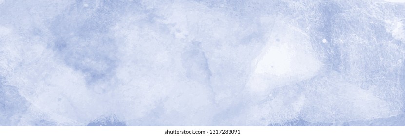 Abstract light blue watercolor texture background. Aquarelle painted ink canvas for modern creative design. Abstract watercolor shades blurry and defocused marble texture.