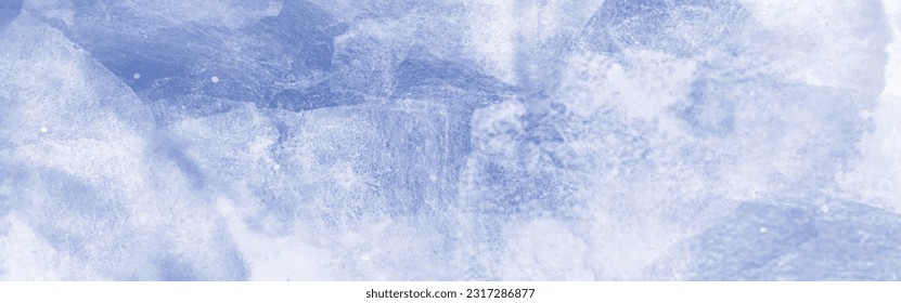 Abstract light blue watercolor texture background. Aquarelle painted ink canvas for modern creative design. Abstract watercolor shades blurry and defocused marble texture.