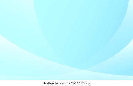 Abstract light blue wave background. Vector illustration