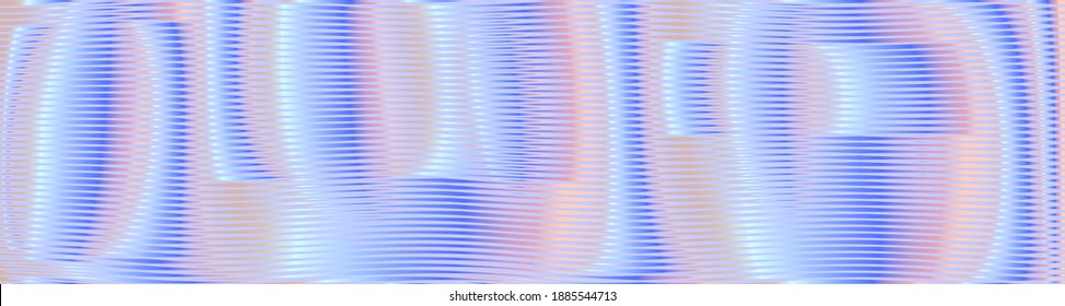 Abstract light blue wavy background with smooth lines and rounded shapes with glow effect. Multi color texture for web background saver, mobile apps, business card, page, image of blog, books, site.