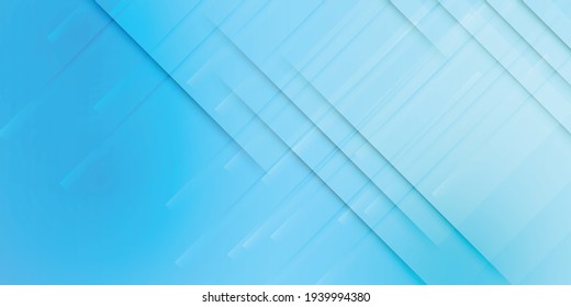 Abstract light blue wavy with blurred light curved lines background