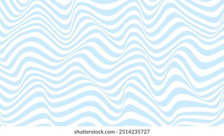 Diseño de Vector de fondo de patrón de línea ondulada azul claro Abstractas para diseños modernos
