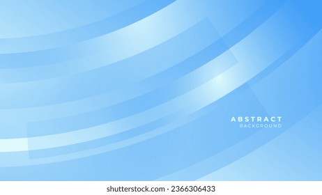 Abstract light blue and white background suit for business corporate banner backdrop presentation and much more Premium Vector