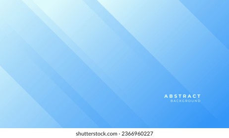 Abstract light blue and white background suit for business corporate banner backdrop presentation and much more Premium Vector