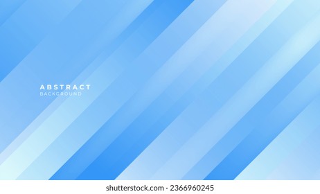 Resumen del traje de fondo azul y blanco para la presentación de banners corporativos y mucho más Vector Premium