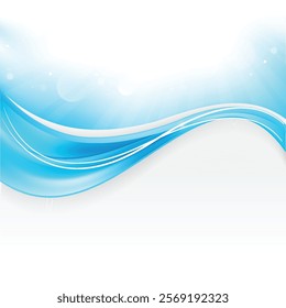 Abstract Light Blue White Background Template