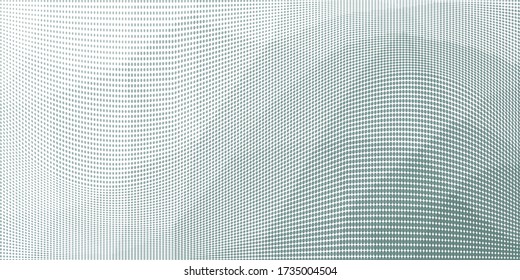 Resumen del patrón de media tonalidad de poli azul claro bajo. Patrón poligonal. Ilustración vectorial de medio tono con puntos. La polka moderna tiene un fondo amplio para el diseño web, folletos, impresión