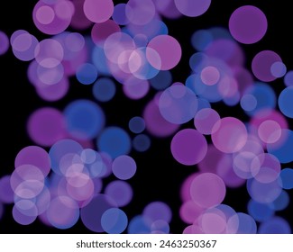 Abstract light blur bokeh effect background glowing vector. Bright sparkles , colorful glitter lights. Sparkling light glittering glow for festival, poster, card, invitation, wedding event, decoration