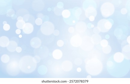 Abstract light blur effect , bright bokeh lights, blur overlay on background, summer, spring .Vector illustration 