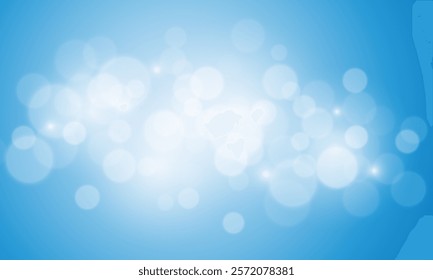 Abstract light blur effect , bright bokeh lights, blur overlay on background, summer, spring .Vector illustration 