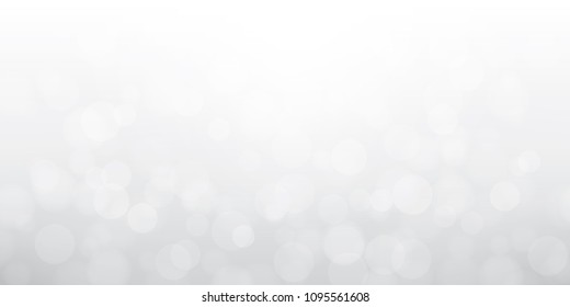 Abstract light blurred bokeh for background. Beautiful bokeh background with light effect. Vector illustration.