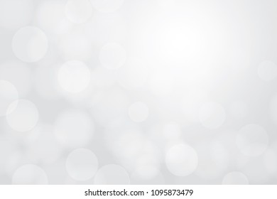 Abstract light blurred bokeh for background. Beautiful bokeh background with light effect. Vector illustration.