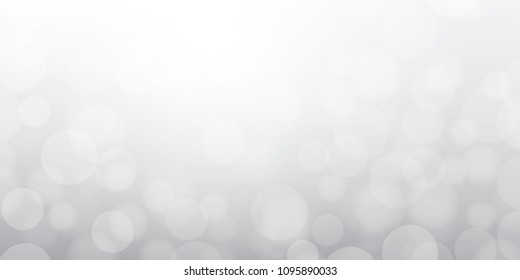 Abstract light blurred bokeh for background. Beautiful bokeh background with light effect. Vector illustration.