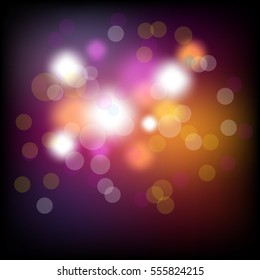 Abstract Light bokeh Background