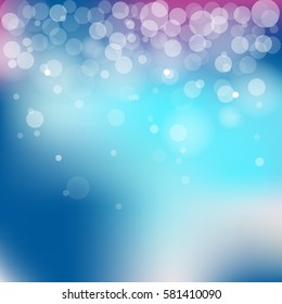 Abstract Light Bokeh Background