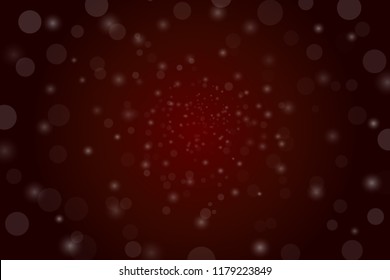 Abstract Light Bokeh Background, Vector Illustration