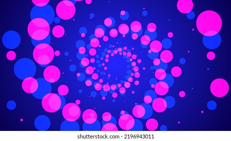 Abstract Light Bokeh Background, Vector Illustration. Abstract colorful swirl illustration background design