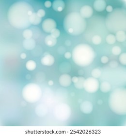 Abstract Light Bokeh Background Vector