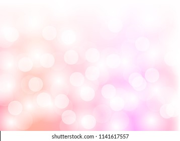 abstract light bokeh color orange blur background,vector graphics