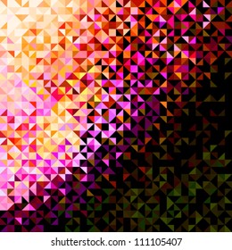 Abstract Light Brilliant Fun Holiday Pattern. Bright Sparkle Fashion Vector Background