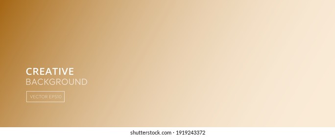 Abstract Light Brown Gradient Color Banner Background