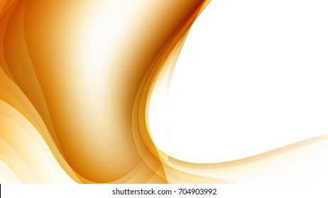 Abstract light Brown gradient curve background