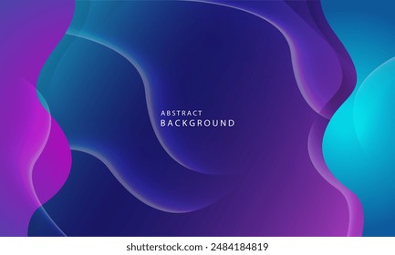 abstract light bubble background. With gradations of bright blue and pink