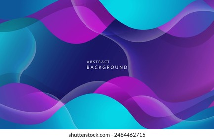 abstract light bubble background. With gradations of bright blue and pink