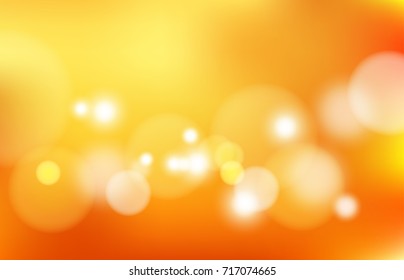 Abstract light circular bokeh background illustration 