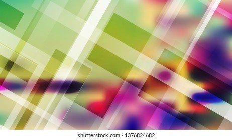 Abstract Light Color Lines Stripes and Shapes Background Vector Art