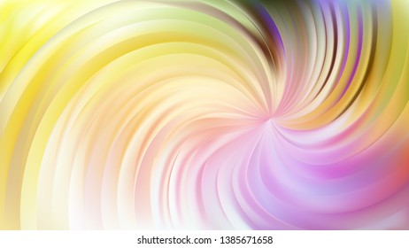 Abstract Light Color Swirl Background