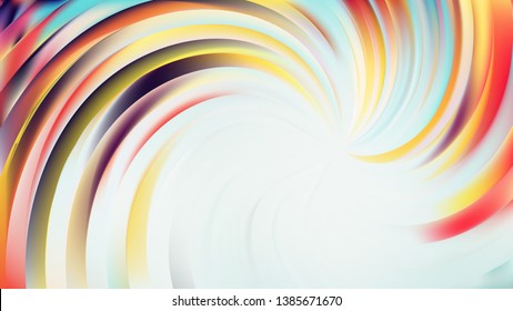 Abstract Light Color Swirl Background