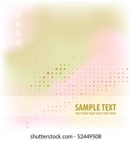 Abstract light color template