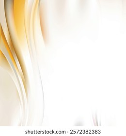 Abstract Light Color Wave Design Background